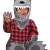 Amscan AU Baby Wolf Toddler Boys Costume>Kids Kids Costumes
