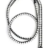 Interalia Black And White Stock Whip 1.2M> Saints &Amp; Sinners