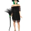 * Black Lace Halloween Plus Size Womens Dress>Women Women's Costumes