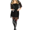 * Black Lace Halloween Womens Dress>Women Women's Costumes