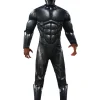 Rubies Black Panther Movie Deluxe Black Panther Mens Costume>Men Men's Costumes
