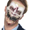 Smiffys Blood Smile Half Mask> Halloween Masks