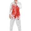 Smiffys Bloody Forensic Overalls Adult Costume>Men Men's Costumes