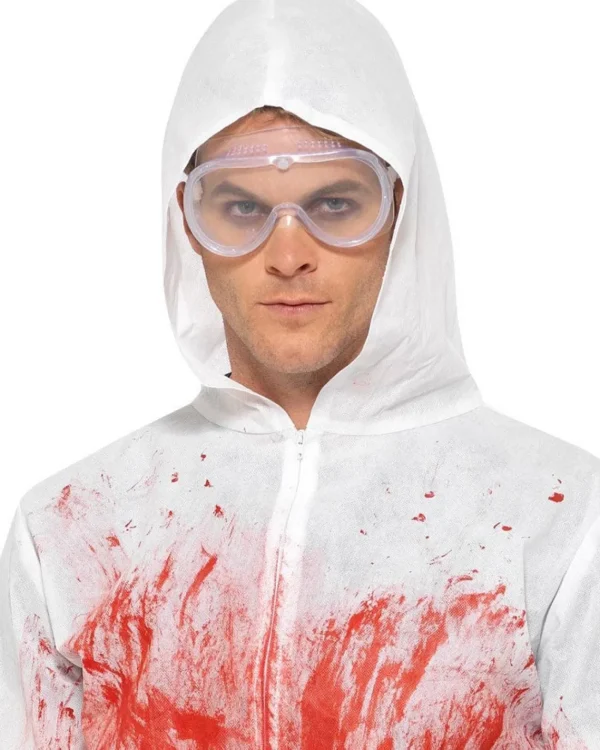 Smiffys Bloody Forensic Overalls Adult Costume>Men Men's Costumes