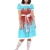 Smiffys Bloody Murderous Twin Womens Costume>Women Women's Costumes