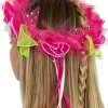 Fairy Girls Bloom Fairy Hot Pink Headpiece> Halloween Hats