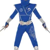 Morph Costumes Blue And Silver Dragon Ninja Boys Costume> Horror Movies