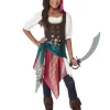 California Costumes Boho Pirate Deluxe Girls Costume>Kids Kids Costumes