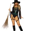 Leg Avenue Broomstick Babe Womens Costume>Women Women's Costumes