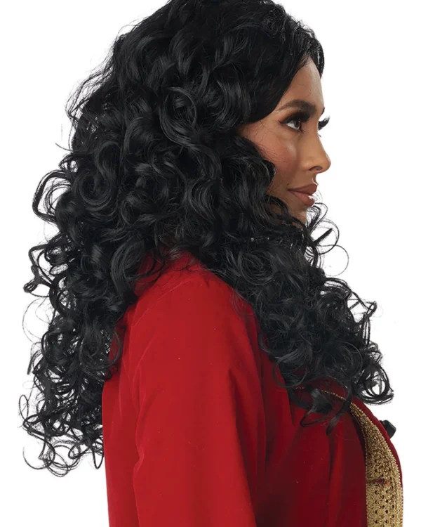 California Costumes Captain Hook Curly Black Wig> Halloween Wigs