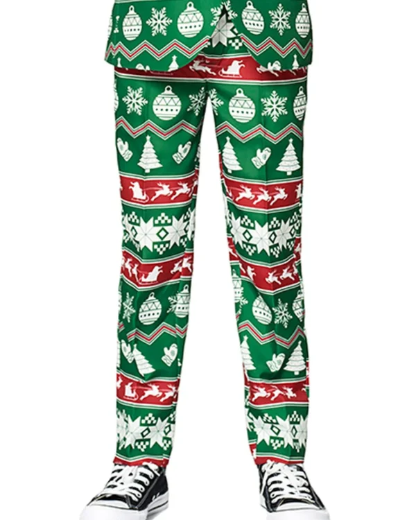 Opposuits Christmas Green Nordic Boys Suitmeister> Opposuits