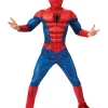 Rubies Classic Spiderman Lenticular Deluxe Boys Costume>Kids Kids Costumes