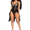 Roma Costumes Dark Angel Diva Womens Costume> Devils &Amp; Angels