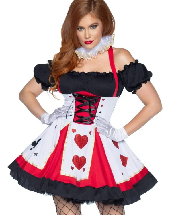 Leg Avenue Dark Heart Queen Womens Costume>Women Women's Costumes