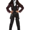 Smiffys Dark Spirit Western Cowgirl Deluxe Girls Costume>Kids Kids Costumes