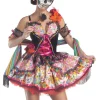 Party King Day Of The Dead Deluxe Womens Costume>Women Women's Costumes
