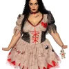 Leg Avenue Deadly Voodoo Doll Womens Plus Size Costume>Women Women's Costumes