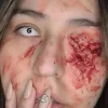 ForensicFX Studios Deep Gauged Out Eye Prosthetic> Halloween Accessories