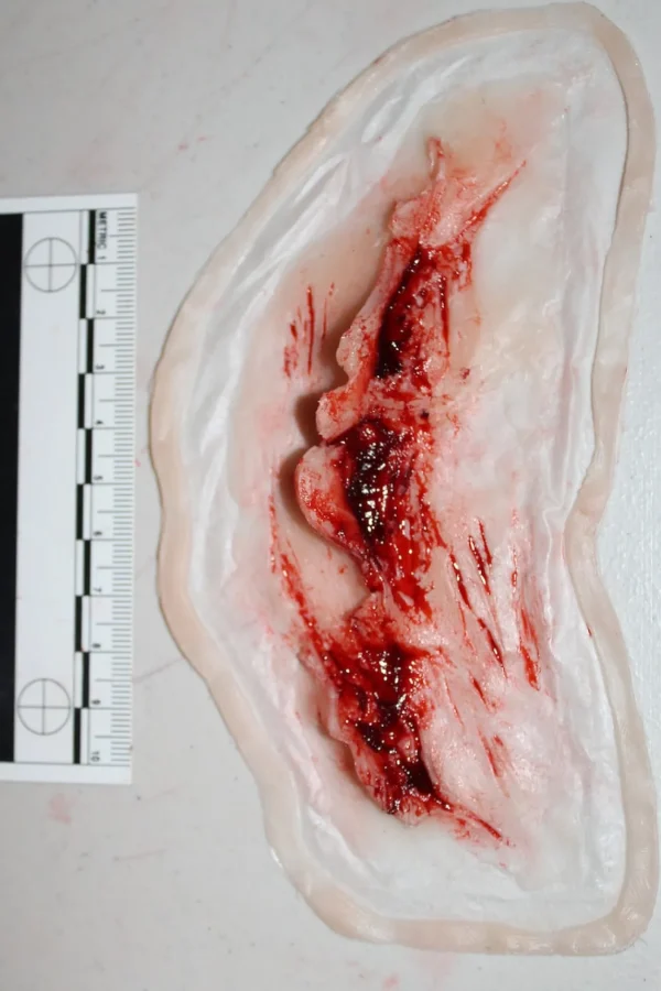 ForensicFX Studios Deep Neck Wound Prosthetic> Halloween Accessories