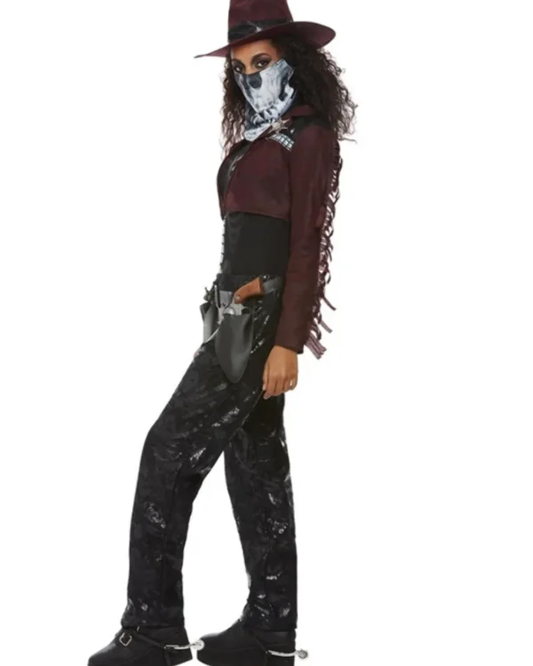 Smiffys Deluxe Dark Spirit Western Cowgirl Womens Costume>Women Women's Costumes
