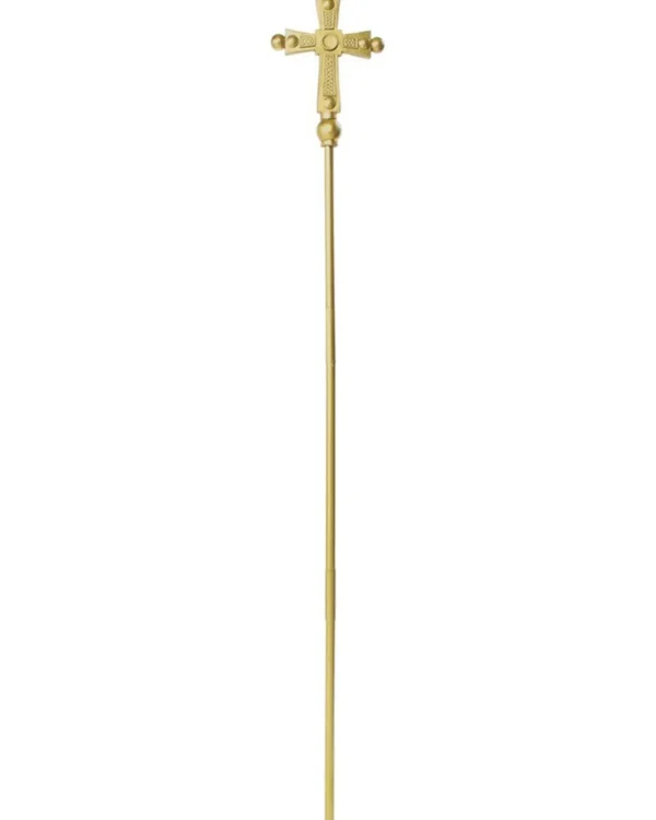 California Costumes Divine Cross Staff 1.7M> Halloween Accessories