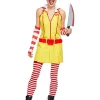 Seeing Red Evil Fast Food Clown Womens Costume>Women Women's Costumes