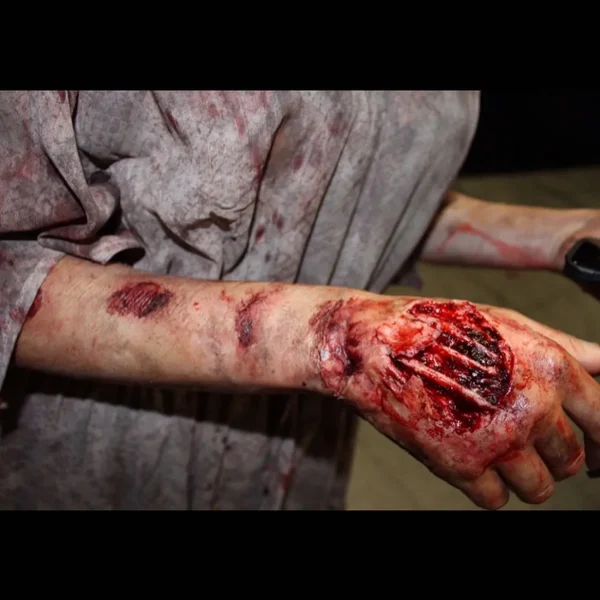 ForensicFX Studios Exposed Hand Ligaments Prosthetic> Halloween Accessories