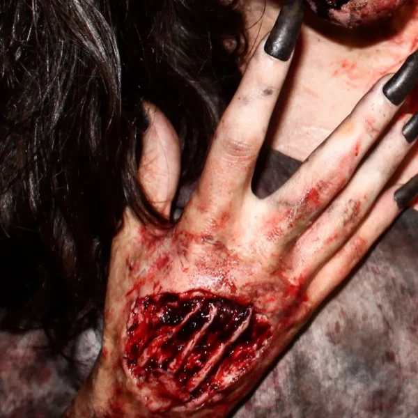 ForensicFX Studios Exposed Hand Ligaments Prosthetic> Halloween Accessories