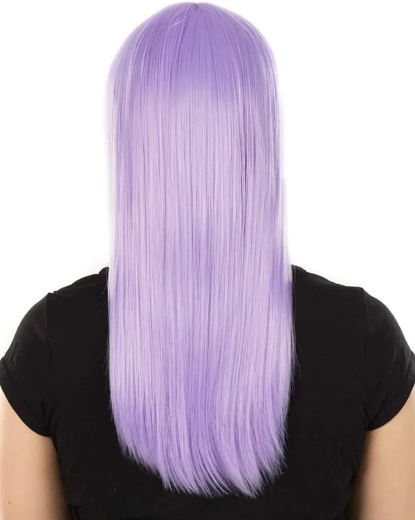 * Fashion Deluxe Pastel Lavender Long Wig> Halloween Wigs