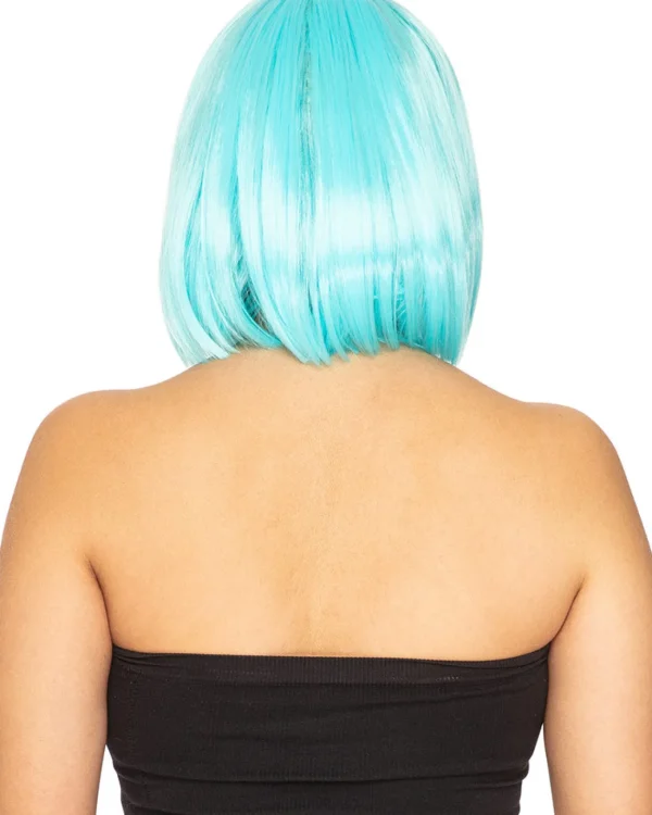 * Fashion Deluxe Soft Teal Bob Wig> Halloween Wigs