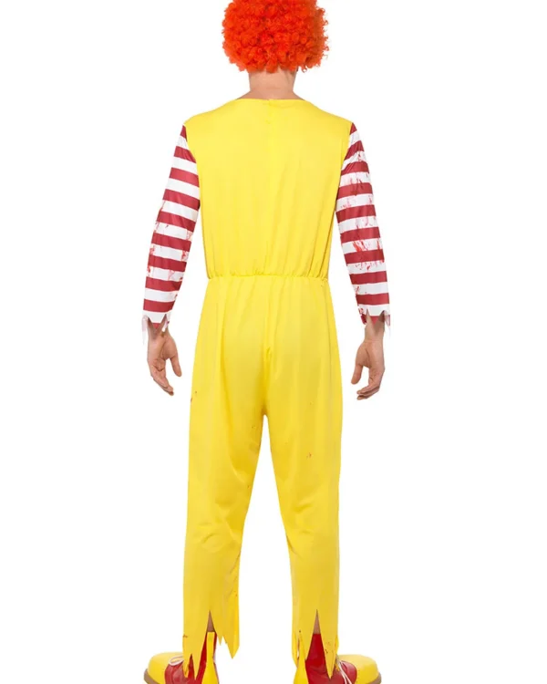 Smiffys Fast Food Kreepy Killer Clown Mens Costume>Men Men's Costumes