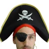 Tomfoolery Felt Pirate Hat With Gold Trim> Halloween Accessories