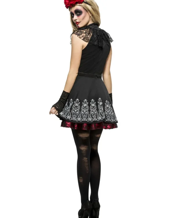 Smiffys Fever Day Of The Dead Womens Costume>Women Women's Costumes