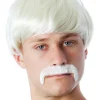 Allaura Wigs and Hair German Style Blonde Wig And Mo Set> Halloween Wigs