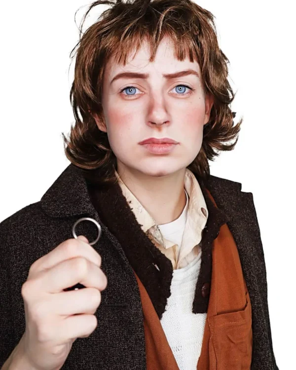 The Wig Outlet Halfling Brown Layered Shag Wig> Halloween Wigs