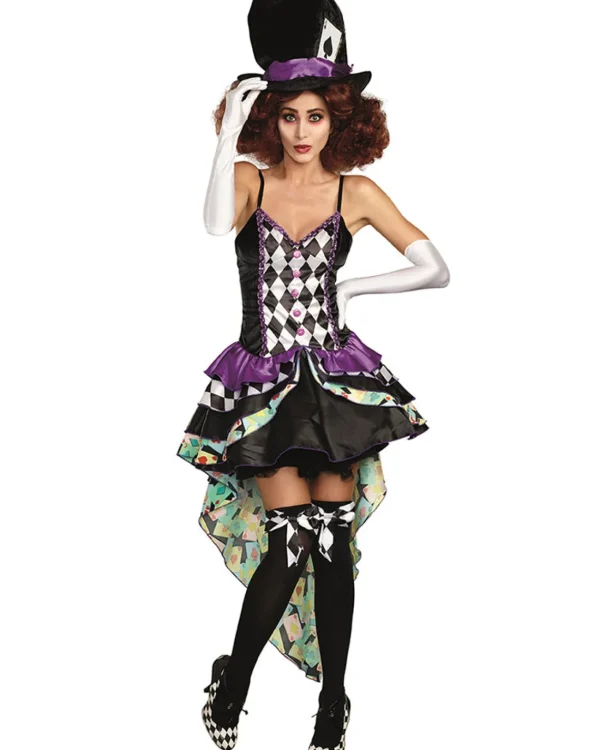 Dreamgirl International Hatter Madness Womens Costume>Women Women's Costumes