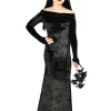 * Haunted Hostess Deluxe Black Velour Girls Dress>Kids Kids Costumes