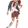 Smiffys High School Horror Zombie Uniform Womens Costume>Women Women's Costumes