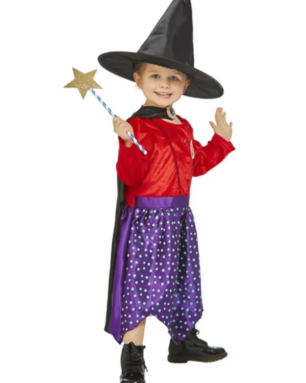 Smiffys Julia Donaldson Room On The Broom Deluxe Toddler Girls Costume>Kids Kids Costumes