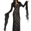 Fun World Lace Morticia Womens Costume>Women Women's Costumes