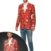 Opposuits Light Up Red Christmas Icons Mens Suitmeister Jacket> Opposuits