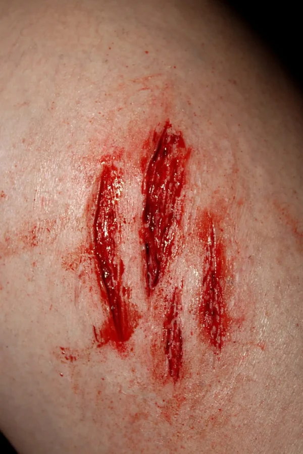 ForensicFX Studios Medium Scratch Mark Wounds Prosthetic> Halloween Accessories