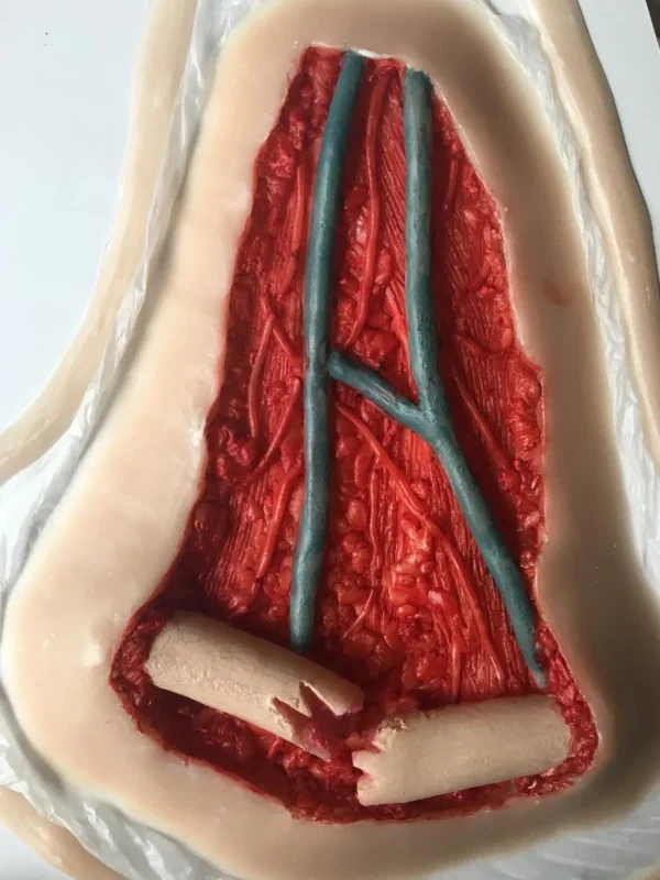 ForensicFX Studios Open Collarbone Wound Prosthetic> Halloween Accessories