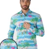 Opposuits Opposuit Flaminguy Mens Shirt> Opposuits