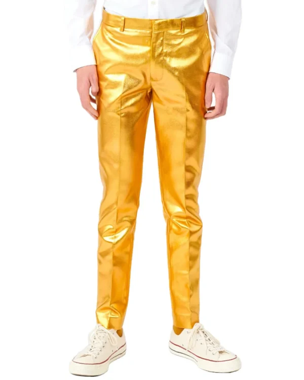 Opposuits Opposuit Groovy Gold Premium Teen Boys Costume> Opposuits