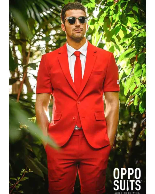 Opposuits Opposuit Summer Red Devil Premium Mens Suit> Opposuits