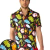 Opposuits Opposuit Summer Tropical Thunder Mens Shirt> Opposuits