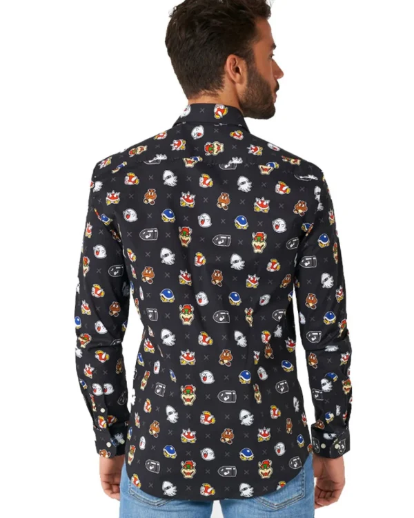 Opposuits Opposuit Super Mario Bad Guys Mens Shirt> Opposuits