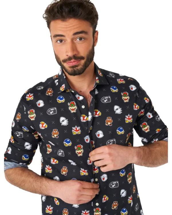 Opposuits Opposuit Super Mario Bad Guys Mens Shirt> Opposuits