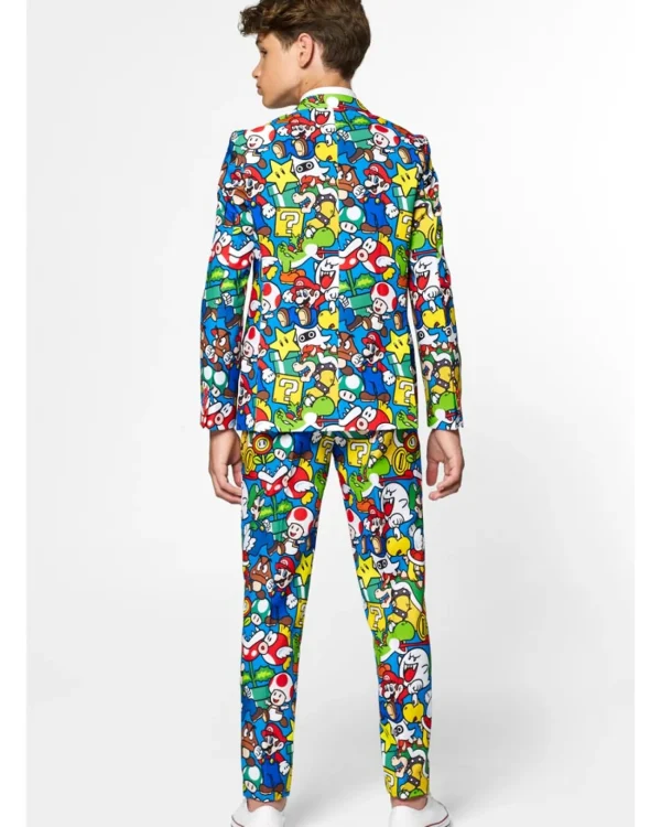 Opposuits Opposuit Super Mario Premium Teen Boys Costume> Opposuits